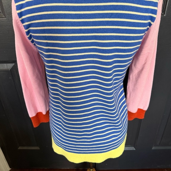 Modcloth Colorblock Sweater 3/4 sleeves - Picture 4 of 11